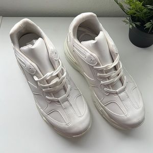 White Platform Sneakers